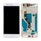 дисплей за Huawei P10 lite, Тъчскрийн и рамка, Pearl White, TFT
