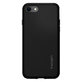Калъф Liquid Air за iPhone 7, 8, SE 2020 & SE 2022, Черно, Black, Spigen
