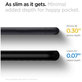 Калъф Liquid Air за iPhone 7, 8, SE 2020 & SE 2022, Черно, Black, Spigen