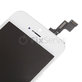Дисплей за iPhone 5S, SE, White, Тъчскрийн с рамка
