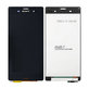 дисплей за Sony Xperia Z3 D6603, Тъчскрийн без рамка, черен, Black, TFT