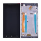 дисплей за Lenovo P70, Тъчскрийн и рамка, черен, Black, TFT