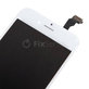 Дисплей за iPhone 6, White, Тъчскрийн с рамка