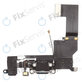 Конектор за зареждане с микрофон и жак конектор PCB за iPhone 5S, черен, Black