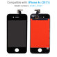 Дисплей за iPhone 4S, Black, Тъчскрийн с рамка