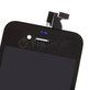 Дисплей за iPhone 4S, Black, Тъчскрийн с рамка