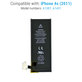Батерия за iPhone 4S, 1430mAh