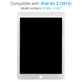 LCD дисплей за iPad Air 2, White, Тъчскрийн без рамка, Refurbished