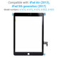 Тъчскрийн за iPad Air, iPad (5th Gen 2017), Black