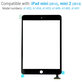 Тъчскрийн за iPad Mini, Mini 2, Black