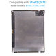 LCD дисплей за Apple iPad 2