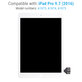 LCD дисплей за iPad Pro 9.7" (2016), White, Тъчскрийн без рамка