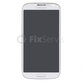 дисплей OLED за Samsung S4 i9505, Тъчскрийн и рамка, White Frost
