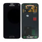 дисплей OLED за Samsung S5 Mini G800F, Тъчскрийн без рамка, GH97-16147A, Charcoal Black, Genuine Service Pack