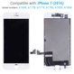 Дисплей за iPhone 7, White, Тъчскрийн с рамка