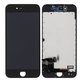 Дисплей за iPhone 7, Black, Тъчскрийн с рамка, Refurbished