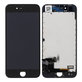 Дисплей за iPhone 8, SE (2020), SE (2022), Black, Тъчскрийн с рамка, Refurbished