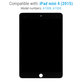 LCD дисплей за iPad Mini 4, Black, Тъчскрийн без рамка