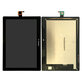 LCD дисплей за Lenovo TAB 2 A10-30 TB2-X30F, Тъчскрийн без рамка, черен, Black, TFT