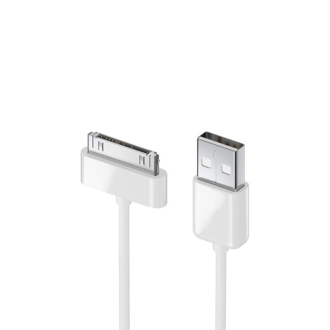 Кабел 30-pin / USB, 1m, MA591G/B, Apple