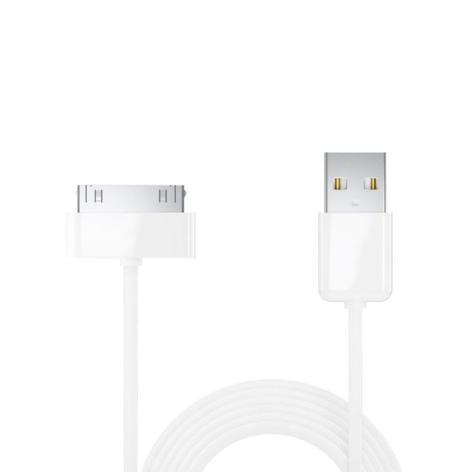 Кабел 30-pin / USB, 1m, MA591G/B, Apple