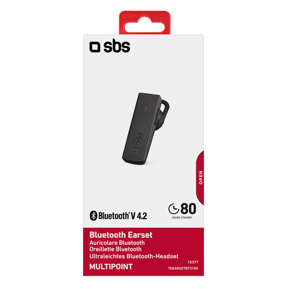 BT310 безжичен handsfree, Черен, SBS