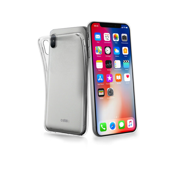 Тънък калъф за iPhone X, XS & 11 Pro, Прозрачен, Transparent, SBS