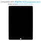 LCD дисплей за iPad Pro 12.9" (2nd Gen 2017), Black, Тъчскрийн и IC Board cout Frame, Refurbished