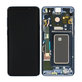 дисплей за Samsung S9 Plus G965F, G965FD, Тъчскрийн и рамка, Coral Blue, GH97-21691D, GH97-21722D, GH97-21692D, Genuine Service Pack