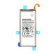 Батерия за Samsung A6 A600 (2018), J6 J600F (2018), EB-BJ800ABE, 3000mAh, GH82-16479A, GH82-16865A, Genuine Service Pack