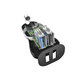 Автомобилно зарядно, 2x USB, 2.4A, Черно, Black, SBS