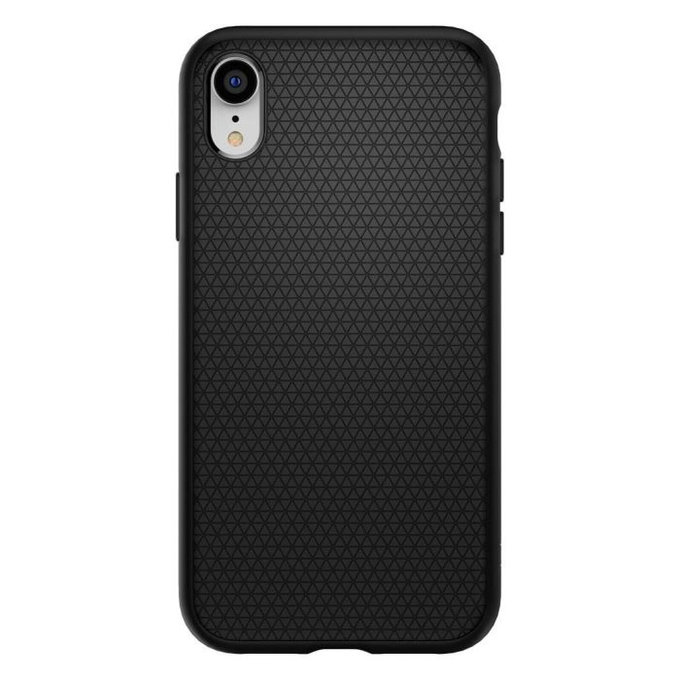 Калъф Liquid Air за iPhone XR, Черно, Black, Spigen