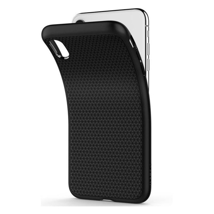 Калъф Liquid Air за iPhone XR, Черно, Black, Spigen