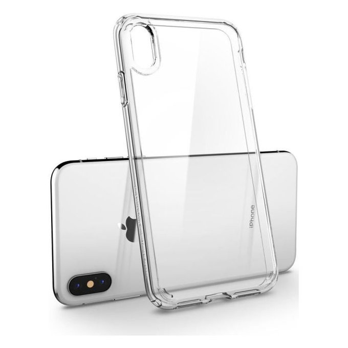 Калъф Ultra Hybrid за iPhone X & XS, Прозрачен, Transparent, Spigen
