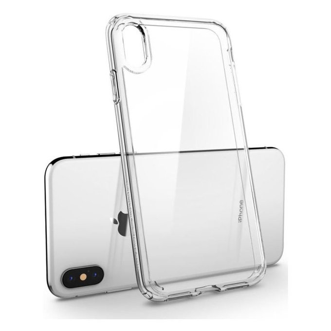 Калъф Ultra Hybrid за iPhone XS Max, Прозрачен, Transparent, Spigen