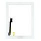 Тъчскрийн с бутон Home за iPad 3, iPad 4, White