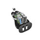 Автомобилно зарядно, 2x USB + кабел USB / USB-C, Черно, Black, SBS