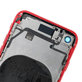 Заден калъф със малки части за iPhone 8, червен, Red