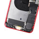 Заден калъф със малки части за iPhone 8 Plus, червен, Red