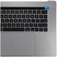 Горна рамка с клавиатура, микрофон, тъчпад и говорители за MacBook Pro 15" A1707 (късна 2016 – средата на 2017), US, Space Gray