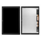 LCD дисплей за Sony Xperia Tablet Z4 SGP712, Тъчскрийн без рамка, черен, Black, TFT