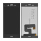 дисплей за Sony Xperia XZ1 G8341, Тъчскрийн без рамка, черен, Black, TFT