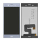 дисплей за Sony Xperia XZ1 G8341, Тъчскрийн без рамка, Сребро, Silver, TFT