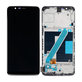 дисплей OLED за OnePlus 5T, Тъчскрийн и рамка, черен, Black