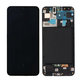 дисплей за Samsung A50 A505F, GH82-19204A, GH82-19713A, GH82-19714A, GH82-19289A, Тъчскрийн и рамка, черен, Black, Genuine Service Pack