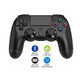Безжичен контролер DualShock 4 (V2) за Sony PlayStation 4 / 4 Slim / 4 Pro, черен, Black