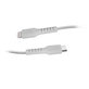 Кабел Lightning / USB-C, 1m, Бял, White, SBS