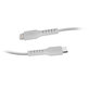 Кабел Lightning / USB-C, 2m, Бял, White, SBS