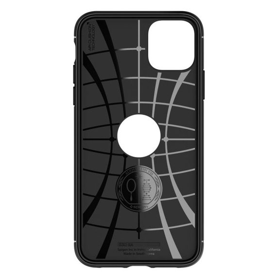 Калъф Rugged Armor за iPhone 11, Черно, Black, Spigen