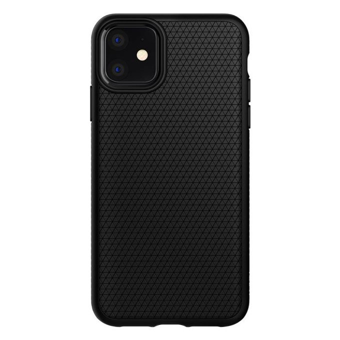 Калъф Liquid Air за iPhone 11, Черно, Black, Spigen